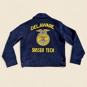 90s Vintage Corduroy FFA Work Jacket